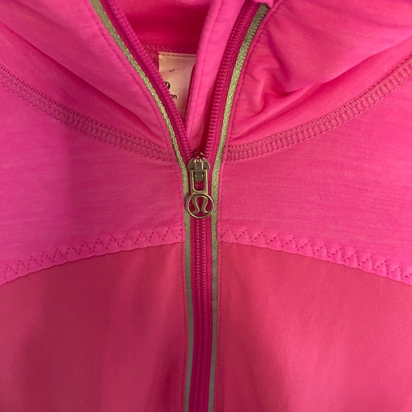 Lululemon Women Pink Runner Pullover Jacket - Picture 6 of 8